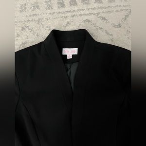 Pink Lily, black blazer, size small